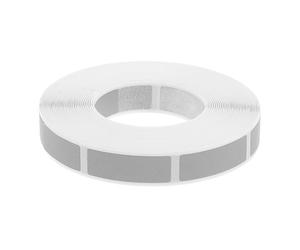 Toyvian 1000 Piezas Pegatina de Tarjeta de Premios Rasguño de Plata Holográfica, Pegatinas para Raspar de Juegos, Papel, Plata, en Blanco, para Mensajes Personalizados, Eventos