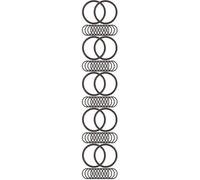 Toyvian 100piezas Anillos De Goma Para Trompeta Anillos De Silenciador De Instrumento Musical Accesorios Para Cornet y Trompeta Resistencia y Durabilidad Para Músicos