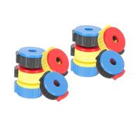 Toyvian 10piezas Accesorios de Batería Tuercas Rápidas para Platillos Tuerca de Platillo para Percusión para Kit de Batería de Percusión Fijación Rápida Repuesto de Color Aleatorio