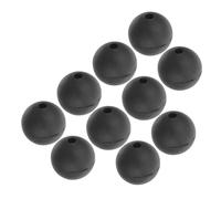 Toyvian 10piezas Cabezas De Baqueta De Goma Para Instrumentos De Percusión Mallets Para Tambor De Lengua y Xilófono Mango De Resistentes y Suaves Para Batería Educativa Infantil