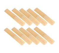 Toyvian 10piezas Cañas de Clarinete para Principiantes Cañas de Clarinete si Bemol Accesorios Prácticos para Ensayos Casa o Clase de Música