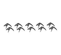 Toyvian 10piezas Capo De Guitarra Ajustable De Accesorio Para Guitarra y Ukulele Material Resistente Fácil De Usar y Transportar Para Folk y Country