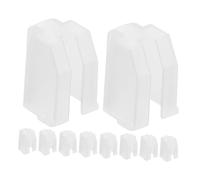 Toyvian 10piezas Fundas De Plástico Para Agujas De Tocadiscos Unidades Cubiertas Protectoras Reemplazo De Cubiertas De Discos