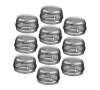 Toyvian 10piezas Protector de Botón de Encendido para Estufas de Gas Cerradura de Seguridad para Bebés y Mascotas para Cocina Familiar