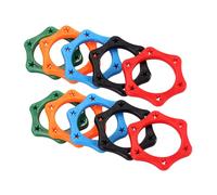 Toyvian 10piezas Protector Para Micrófonos Anillos Antivuelco Uso Multiescenario Larga Duración