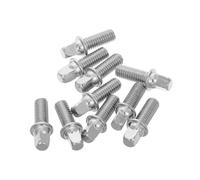 Toyvian 10piezas Tornillos Para Tambor Herrajes Para Batería Accesorios Para Caja Tornillos De Repuesto Para Tambor Sujetadores Para Montaje Seguro Instrumentos De Percusión