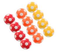 Toyvian 12 Piezas Bolas Repuesto Futbolín Mesa Mini Pelotas Futbolín para Mesa y Entretenimiento Familiar