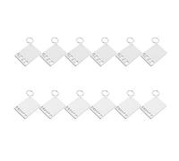 Toyvian 12 Piezas Llaveros de Sublimación en Blanco para Transferencia Térmica, 12 Piezas MDF Doble Cara, Diseño Graduación Senior y Grad, Ideales para Manualidades y Recuerdos