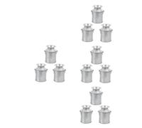 Toyvian 12 Piezas Mini Macetas de Metal Envejecido Jarrones Decorativos para Mini Accesorios Miniatura para Jardinería y Decoración de Escritorio