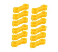 Toyvian 12 Piezas Parrot Splay Leg Hobble Brace para Corrección de Patas Abiertas Aves Ligero y Cómodo para Codornices y Pollos Fácil de Usar