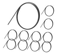 Toyvian 12 Piezas ribete de guitarra Tiras para encuadernación de guitarra tira de fileteado de bricolaje decoración guitarras tira de filetes de guitarra clásica tira de unión de ukelele