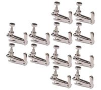 Toyvian 12piezas Ajustador De Cuerdas De Violín Afinador Para Violín s Diseño Antideslizante y Fácil Instalación Color Plateado