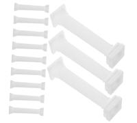 Toyvian 12piezas Columnas Romanas Decorativas para Mini Paisajismo Estatuas De Pilar Realistas para Decoración De Mesa y Escenas para Fotografía y Proyectos De Diorama