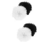 Toyvian 12piezas Cubierta De Micrófono Antiviento Para Grabación Al Aire Funda De Protección Lavable Para Micrófonos De Solapa Reduce Ruido y Mejora La Calidad Del Sonido