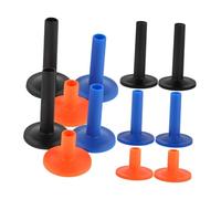 Toyvian 12piezas Fundas Plásticas Para Platillos De Batería Accesorios De Soporte De Platillos Protección y Estabilidad Para Práctica y Grabación