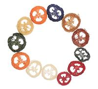 Toyvian 12Piezas Masticar para Conejos y Hámsteres Color Aleatorio para Prevención De Hábitos De Masticación