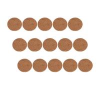 Toyvian 15 Almohadillas Reutilizables de Fibra de Coco Marrón para Nidos de Paloma, Tapete Natural para Jaulas de Incubación, Manteniendo el Ambiente Limpio y Seco
