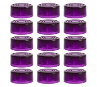 Toyvian 15piezas Tapas de Pedales de Guitarra para Efecto Eléctrico Protectores de Plástico para Perillas de Control Accesorios para Pedalier de Guitarra Eléctrica