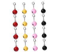 Toyvian 16 Piezas Campana Del Collar Del Animal Doméstico Collares De Gatito Etiqueta Capacitación Mascota Con Perro Acolchado Collar De Perros Nombre Compañero Decorativo Reflexivo Metal