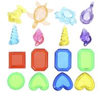 Toyvian 16piezas Juguetes De Buceo De Verano para Gemas De Agua y Animales Submarinos para Fiestas La Piscina y Actividades Acuáticas