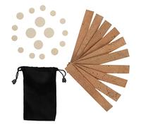 Toyvian 1juego Accesorios De Reparación Para Clarinete Incluye Almohadillas De Repuesto y Corcho Bolsa De Almacenamiento Material Elástico y Resistente Para Sello Eficaz