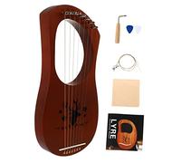 Toyvian 1juego Arpa De Cuerdas De Instrumento Musical Retro Para Arpa Lyra Portátil Para Aprendizaje Musical y Entretenimiento