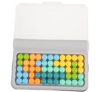 Toyvian 1Juego Juguetes Lógicos para Cuentas Educativas Juguete Portátil de Pensamiento para Aire y Casa