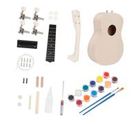 Toyvian 1juego Kit De Ukelele Para Padres De Ensamble De Pintura Ukelele Para Actividades Creativas Familia