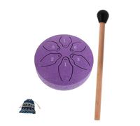 Toyvian 1juego Mini Handpan Drum Notas Instrumento De Percusión Para Niño Niña Drum Portable Para Educación Musical y Estimulación Creativa
