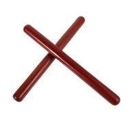 Toyvian 1par Palos De Percusión De Madera Instrumento Musical De Ritmo Clásico Claves De Madera Para Educación Musical Herramienta De Aprendizaje