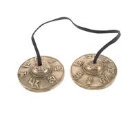 Toyvian 1par Tingsha Bells y Campanas De Percusión Artesanales Con Diseño De Instrumentos Para Prácticas Espirituales y Rituales