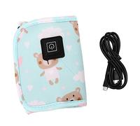 Toyvian 1pc USB Bebé Biberón Calentador Portátil Recién Nacido Niño Botella De Leche Funda De Calefacción