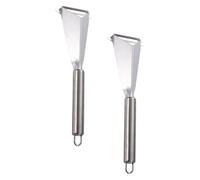 Toyvian 2 Cortadores de Acero Inoxidable para Tallar Frutas y Verduras, Cuchillos para Trinchar Manzanas, Tamaño Pequeño, Ligeros y Prácticos para Cocina y Restaurante