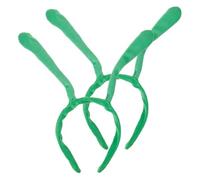 Toyvian 2 Diademas con Antenas - Diademas con Antenas Verdes, Accesorios para Disfraces de Abeja, Caracol, Hormiga E Insectos, Ideales para Halloween, Cosplay, Navidad Y Fiestas de Cumpleaños