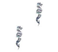 Toyvian 2 Hojas Pegatinas Para Diapasón Guitarra Calcomanías Diapasón Calcomanías Autoadhesivas Pegatinas Con Incrustaciones Guitarra Eléctrica Te Preocupes Calcomanías Diapasón