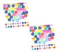 Toyvian 2 Juegos Bola de Dibujo Digital rifa Pelota Largo Bolas de Juego de Bingo Bolas de Juego de Fiesta Bolas de Bingo de plástico Bolas de numeros Bola numerada páginas