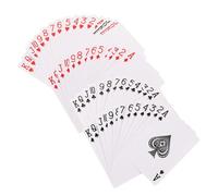 Toyvian 2 Juegos de Cartas de Póquer de Papel en Blanco para Sublimación, Tarjetas DIY de Transferencia Térmica Cara, Tamaño Portátil, Ideales para Entretenimiento y Proyectos Creativos