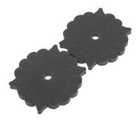 Toyvian 2 Piezas Abrazadera para Atar Moscas de Espuma Negra para Pesca en Agua Salada y Función Segura para Sujetar Cebos y Aplicación Versátil