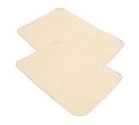 Toyvian 2 Piezas Almohadillas Reutilizables para Mascotas Tapete Absorbente y Lavable para Orina de Perro y Gato Antideslizante Extra Material Seguro y Duradero