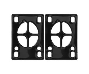 Toyvian 2 Piezas Amortiguador de Patineta de PU Negro Absorción de Impactos y Reducción de Vibraciones, Accesorio Portátil para Tabla de Surf y Equipo Deportivo