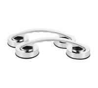 Toyvian 2 Piezas Asidero de Ducha Ventosa de Plástico Resistente, Instalación sin Taladro, Diseño Moderno y Minimalista para Mayor Seguridad en Baño y Cocina