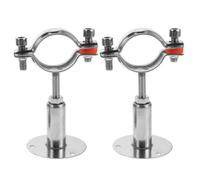 Toyvian 2 Piezas Botellero de Pared Portavinos de Pared con Abrazadera Ajustable Soporte para Botellas de Vino para Vinos para Decoración de Bar y Cocina