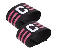 Toyvian 2 Piezas Brazaletes de para Fútbol Ajustables y Cómodos para Partidos de Competición Brazo Deportivo Transpirable Accesorios para Líderes de Equipo