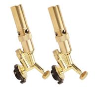 Toyvian 2 Piezas Cabezal Antorcha Gas Ajustable Ignición Manual Rápida Estable para Cocina Camping y Parrilla Portátil Ligera