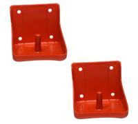Toyvian 2 Piezas Caja para Bloques de Nutrición para Ganado Accesorio Resistente con Diseño Antideslizante Comedero Fácil de Instalar para Ovejas y Vacas y Tiendas de
