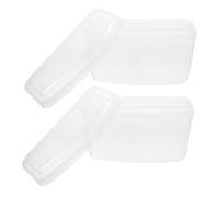 Toyvian 2 Piezas Caja Protectora para Gafas de Buceo y Snorkel Estuche Resistente de PP para Máscaras de Buceo y Gafas de Natación Almacenamiento Portátil y Reutilizable Protección contra