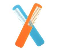 Toyvian 2 Piezas Cepillo Pelo De Peine De Bolsillo Dientes Redondos Peine Desenredante Para Recién Nacidos y Pequeños y Seguro Cabelludo