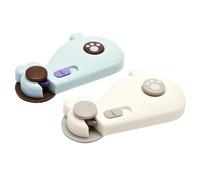 Toyvian 2 Piezas Cerradura De Cajón Anti-Pellizco Gabinete Cerradura Infantil Cerradura De Despensa Para Niños Cerraduras De Gabinete Infantil Cerraduras Para Niños Cerradura De Bebé