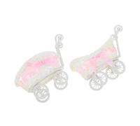 Toyvian 2 Piezas Cestas Tejidas Para Fiestas Cesto De Ropa De Mimbre Con Tapa Decoración Patas Tapas Estantería Bombones Canasta De Dulces De Fiesta Cesta De Papelera Páginas Rosa