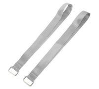 Toyvian 2 Piezas Cinta de Elevación Diseño Grueso para Cama Almacenamiento de Nylon y Metal Que Minimiza la Fricción para Organización Hogar